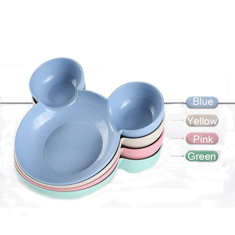 Dim Sum Basket - Kid Cartoon Mickey Bowl Dishes Lunch