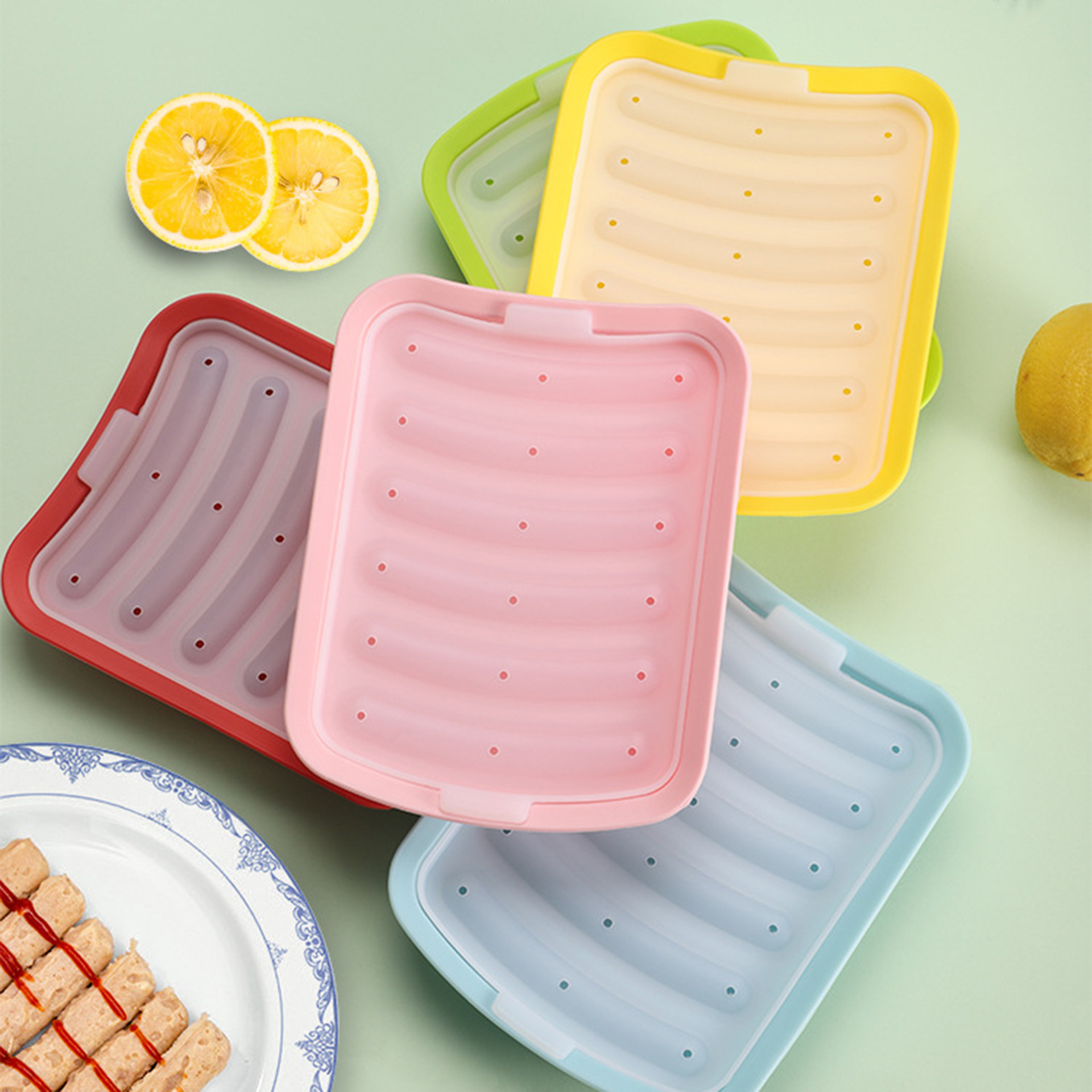 Sausage Maker Mould 6 Grids Si - Hot Dog Press reseña y precio
