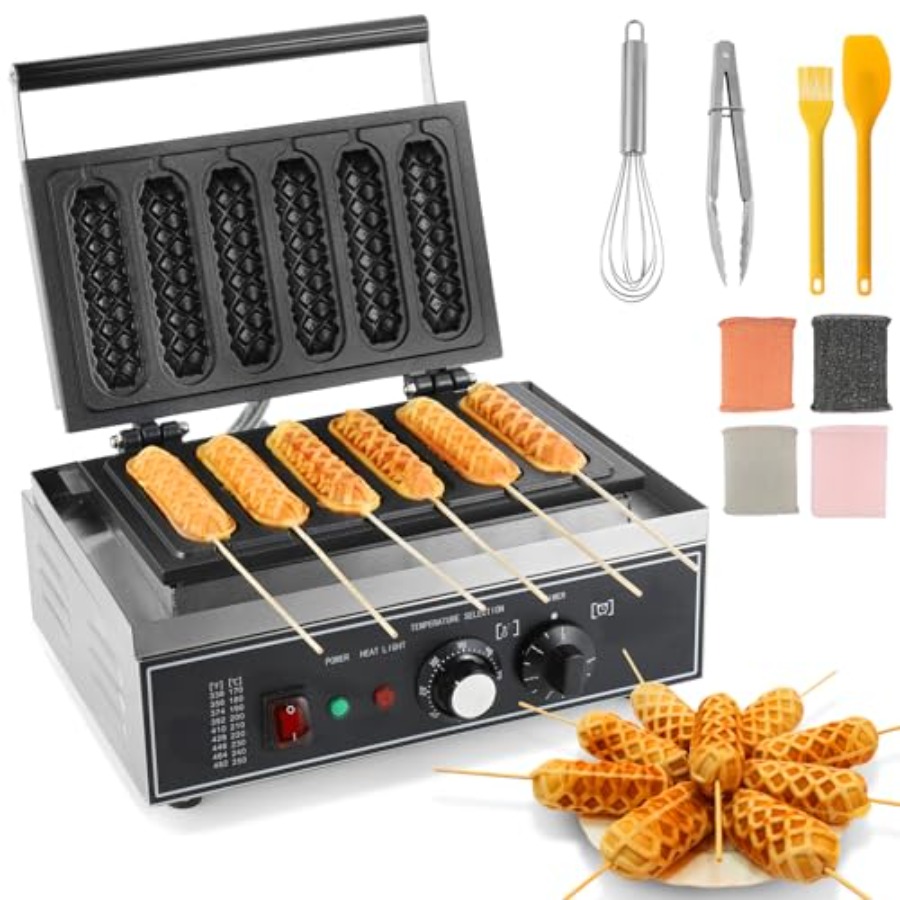 Commercial Corn Dog Maker 1550 - Corn Dog Stick reseña y precio