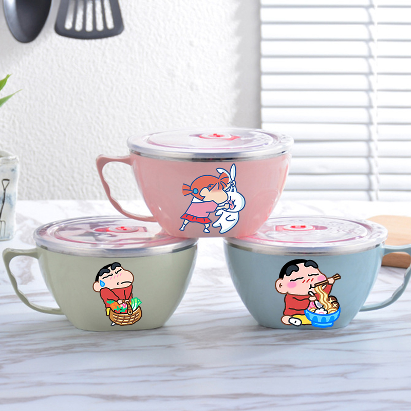 Crayon Shin-chan Noodle Bowl L - Dim Sum Basket reseña y precio