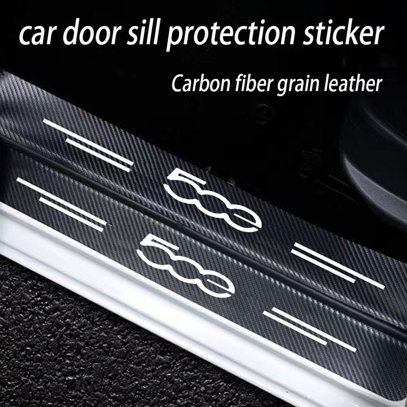 Car Door Sill Guard Plate Thre - Crepe Pan Carbon reseña y precio