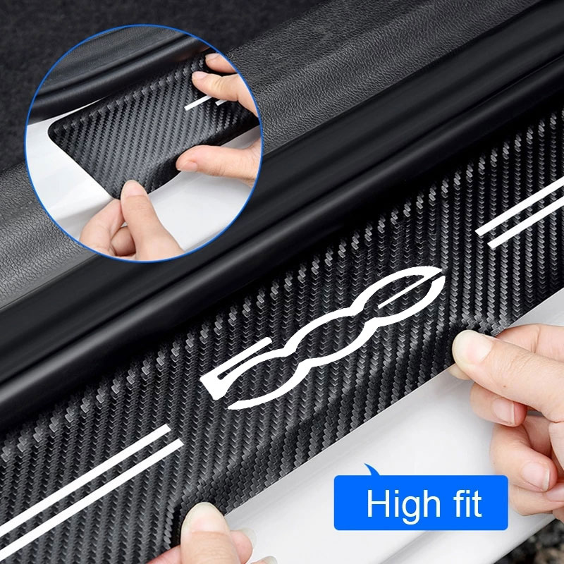 Car Door Sill Guard Plate Thre - Crepe Pan Carbon reseña y precio