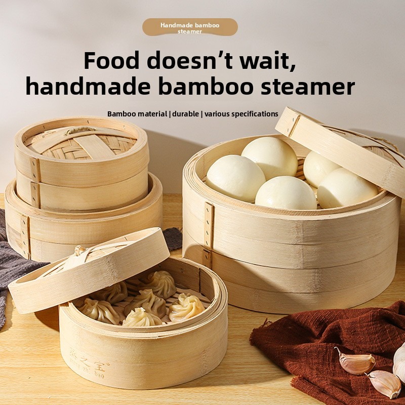 Chinese Steamer Bamboo Steamer - Bao Steamer Bamboo reseña y precio