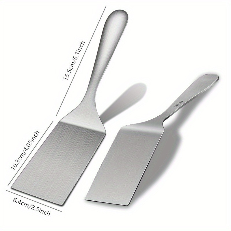 Small Stainless Steel Spatula, - Okonomiyaki Spatula reseña y precio