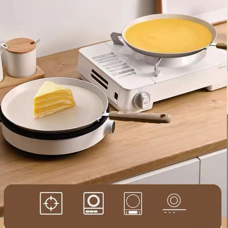 10In Thickened Omelet Pan Pizz - Danish Pancake Pan reseña y precio