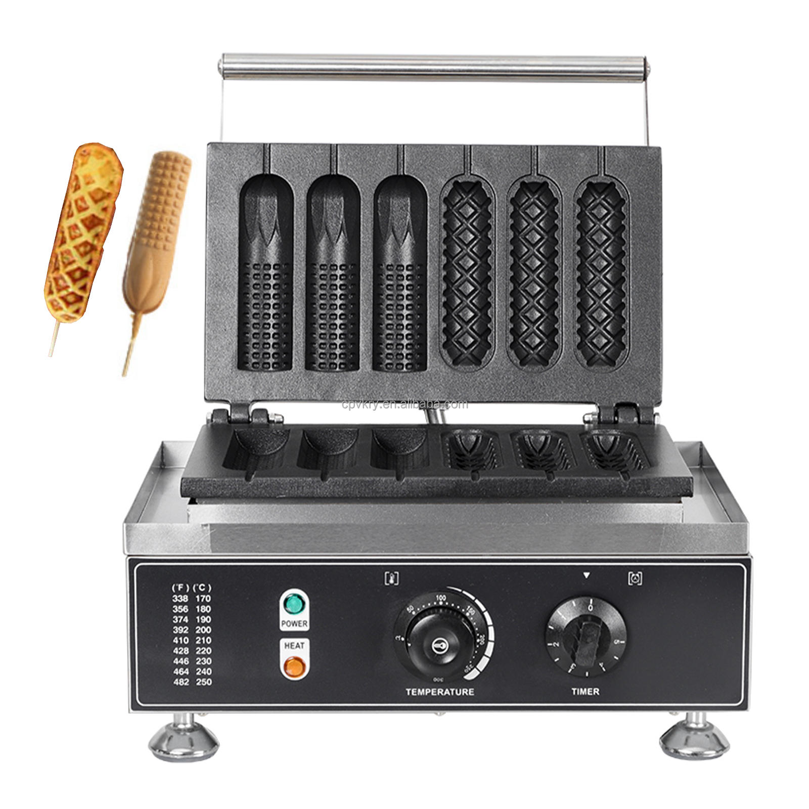 Electric 110/220V Hot Dog Waff - Corn Dog Stick reseña y precio
