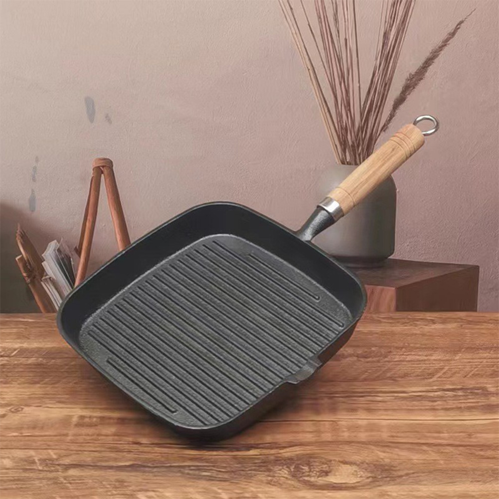 Cast Iron Skillet Steak Pan wi - Cast Iron Corn reseña y precio