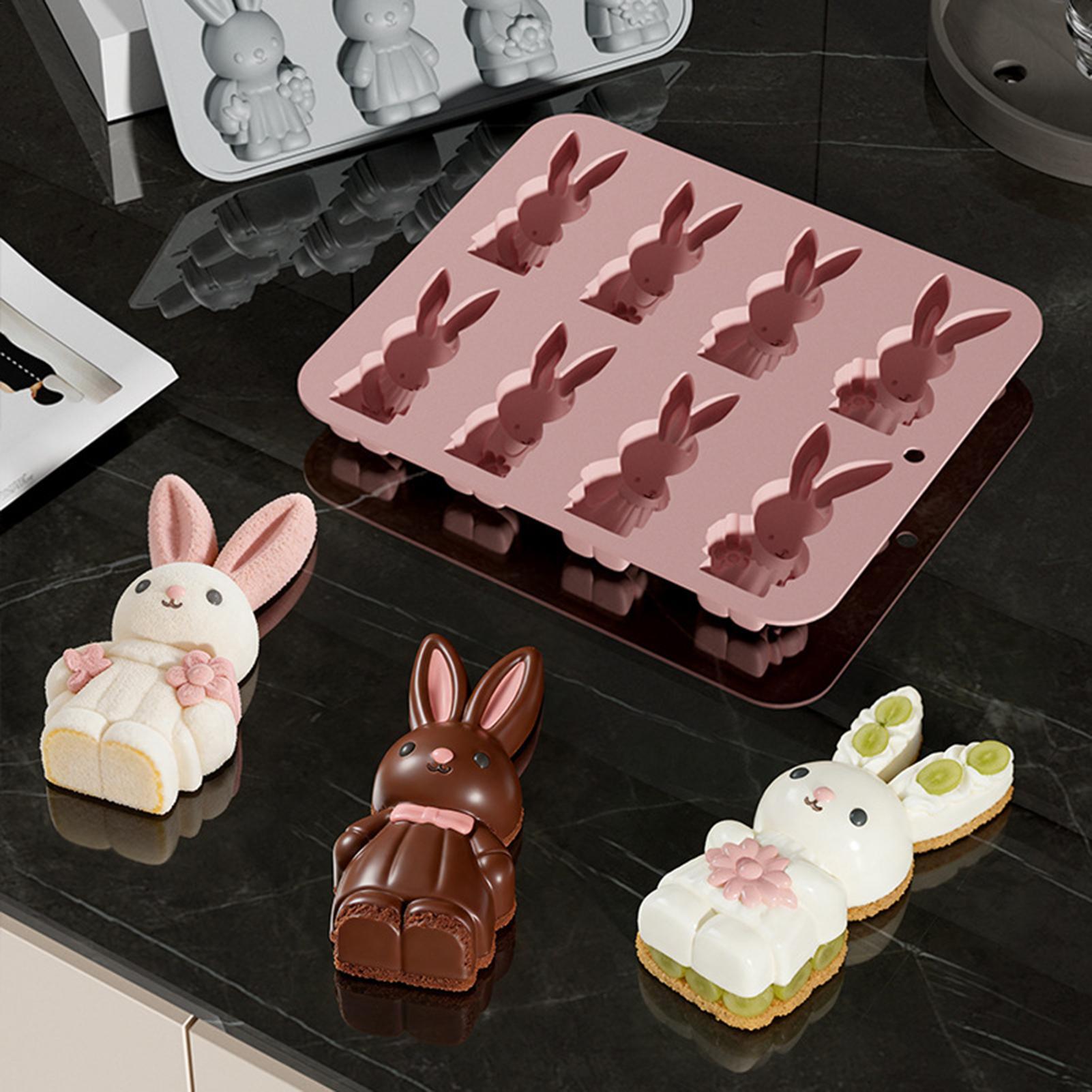 Easter Bunny Silicone Molds He - Bunny Cake Mold reseña y precio