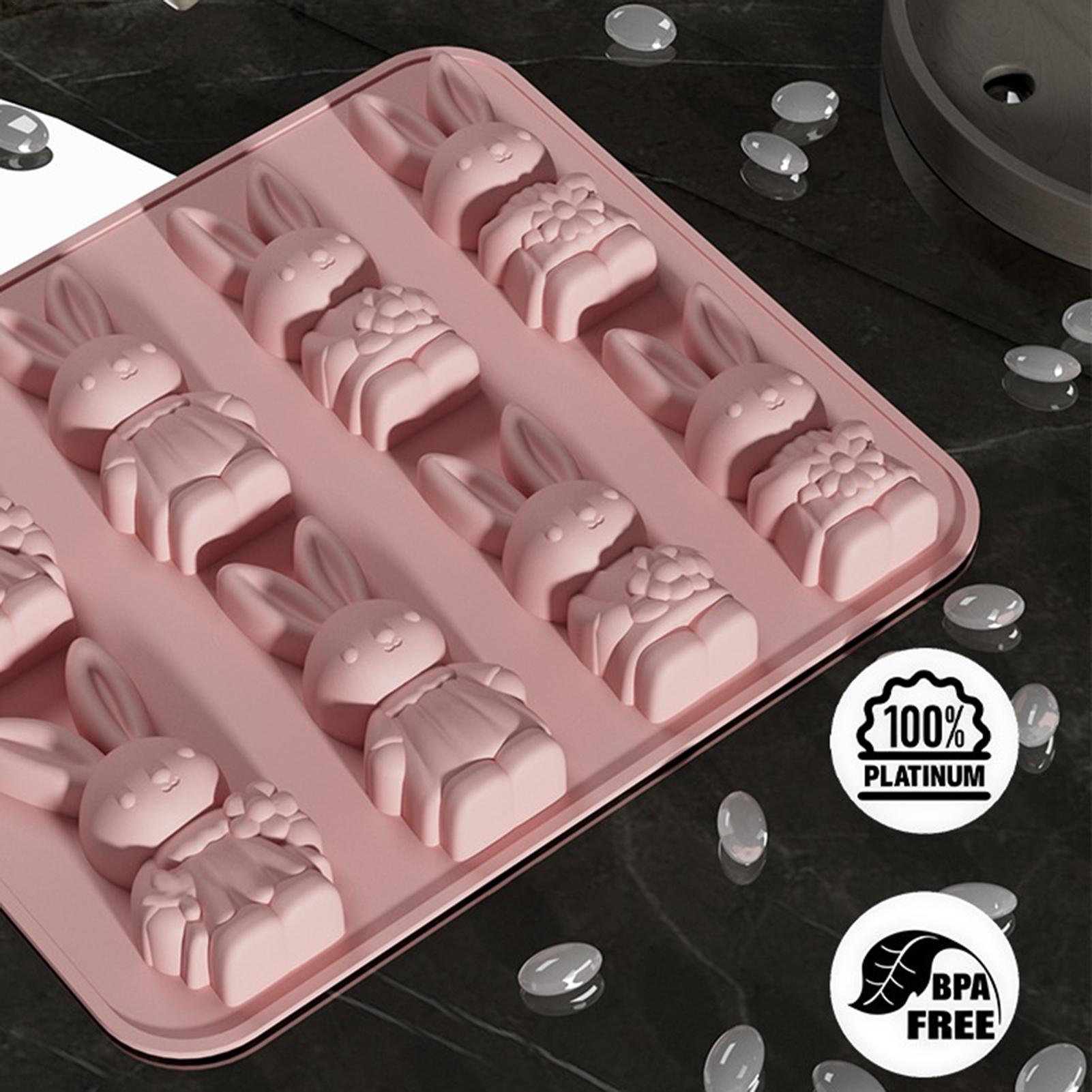 Easter Bunny Silicone Molds He - Bunny Cake Mold reseña y precio