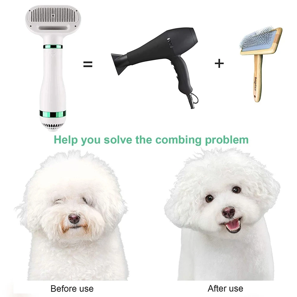 2-In-1 Cat Hair Comb Puppy Fur - Hot Dog Press reseña y precio