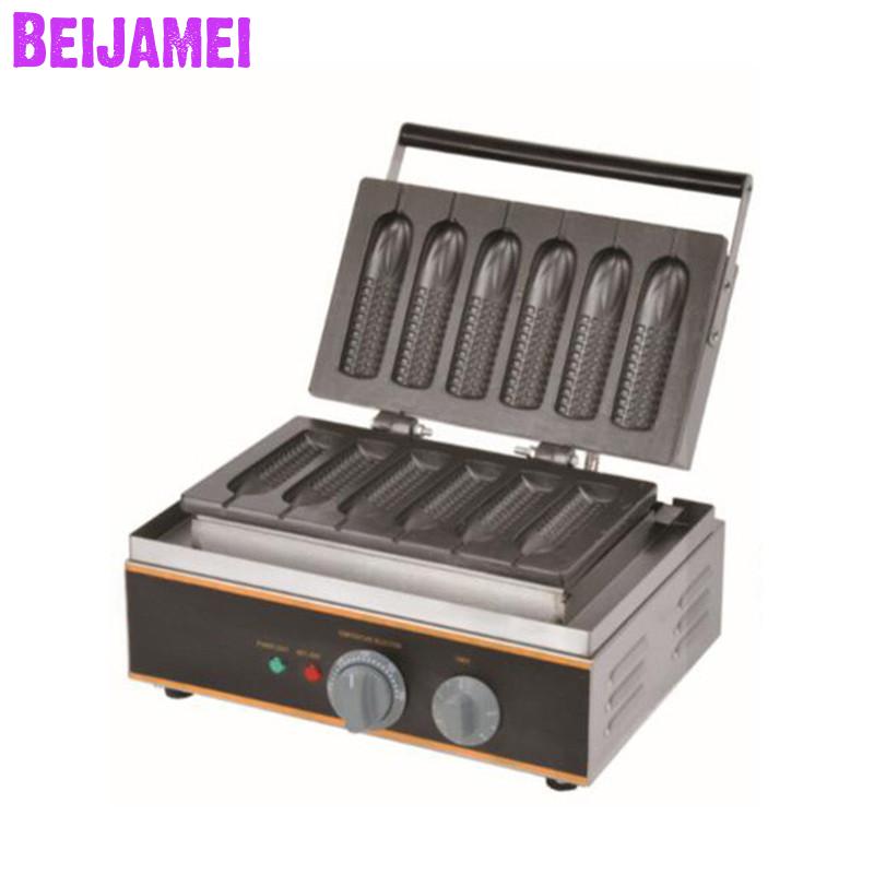 BEIJAMEI Commercial Non-stick  - Corn Dog Stick reseña y precio