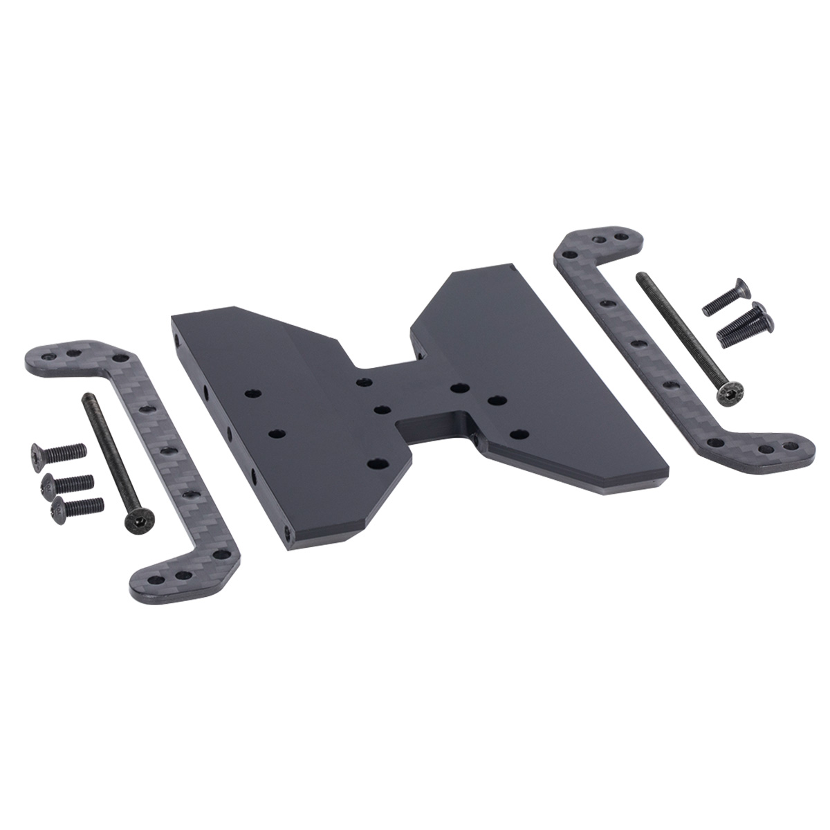 Carbon Fiber Chassis Skid Plat - Crepe Pan Carbon reseña y precio