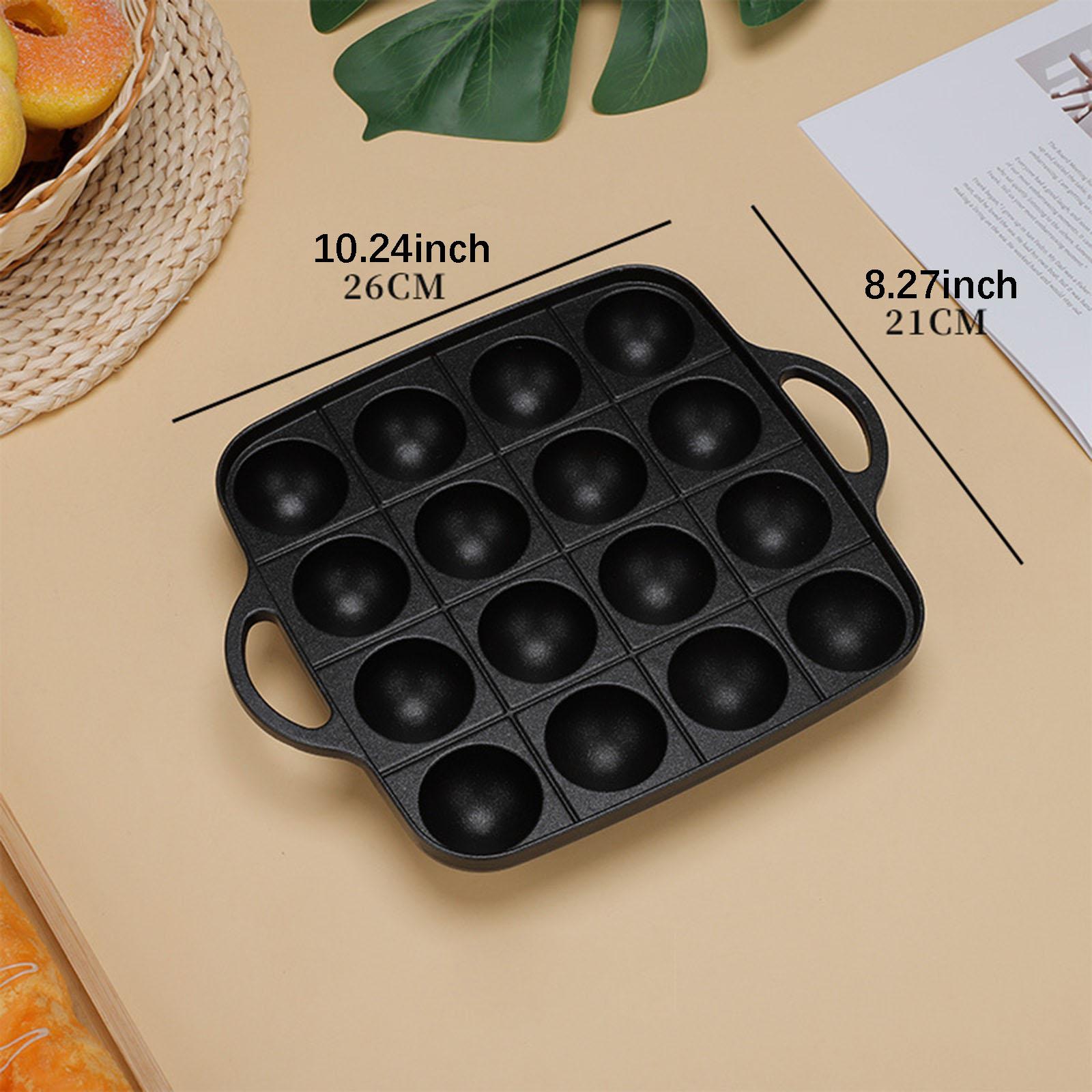 Takoyaki Grill Pan 16 Cavities - Takoyaki Grill Plate reseña y precio