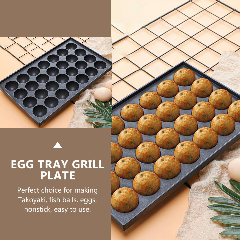 1Pcs Octopus Balls Maker Nonst - Takoyaki Grill Plate reseña y precio
