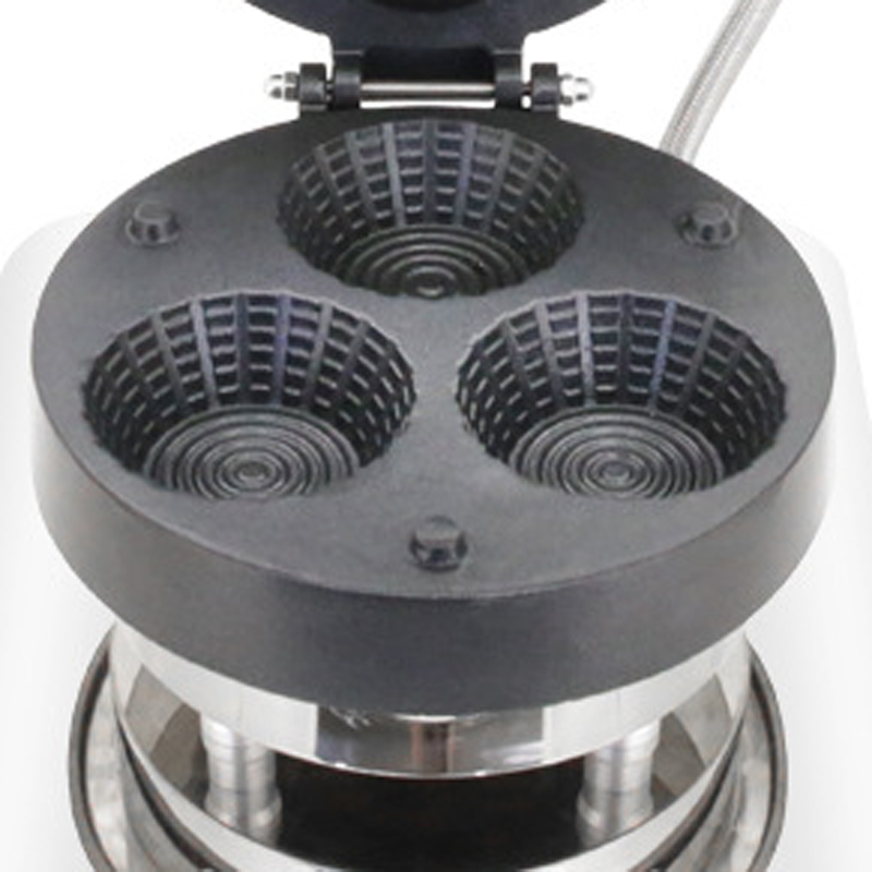 Commercial Triple-Hole Ice Cre - Waffle Cone Maker reseña y precio