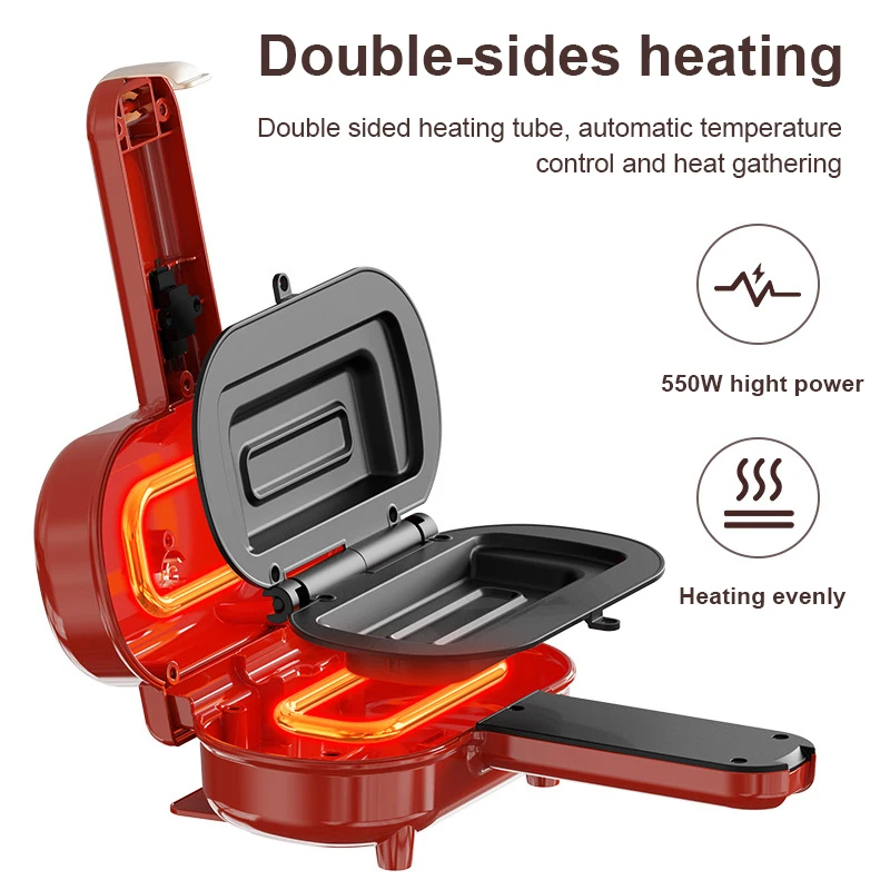 Double-Sided Seal Press Sandwi - Hot Dog Press reseña y precio