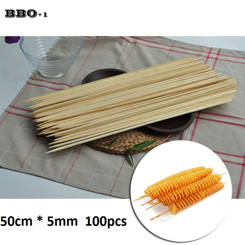 50cm x 5mm Long Disposable BBQ - Corn Dog Stick reseña y precio