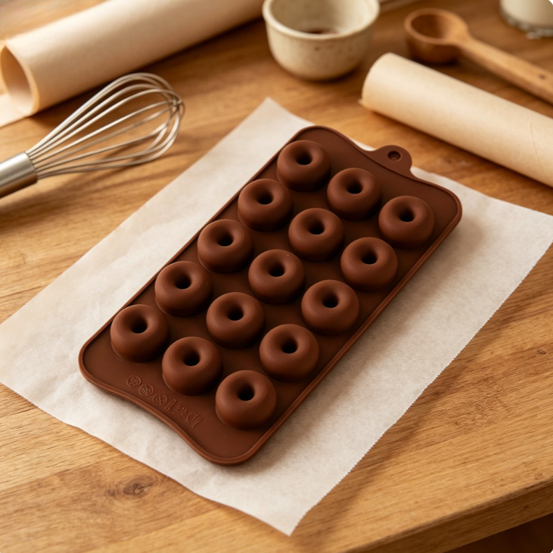 1pc donut silicone cake mold n - Donut Mold Silicone reseña y precio