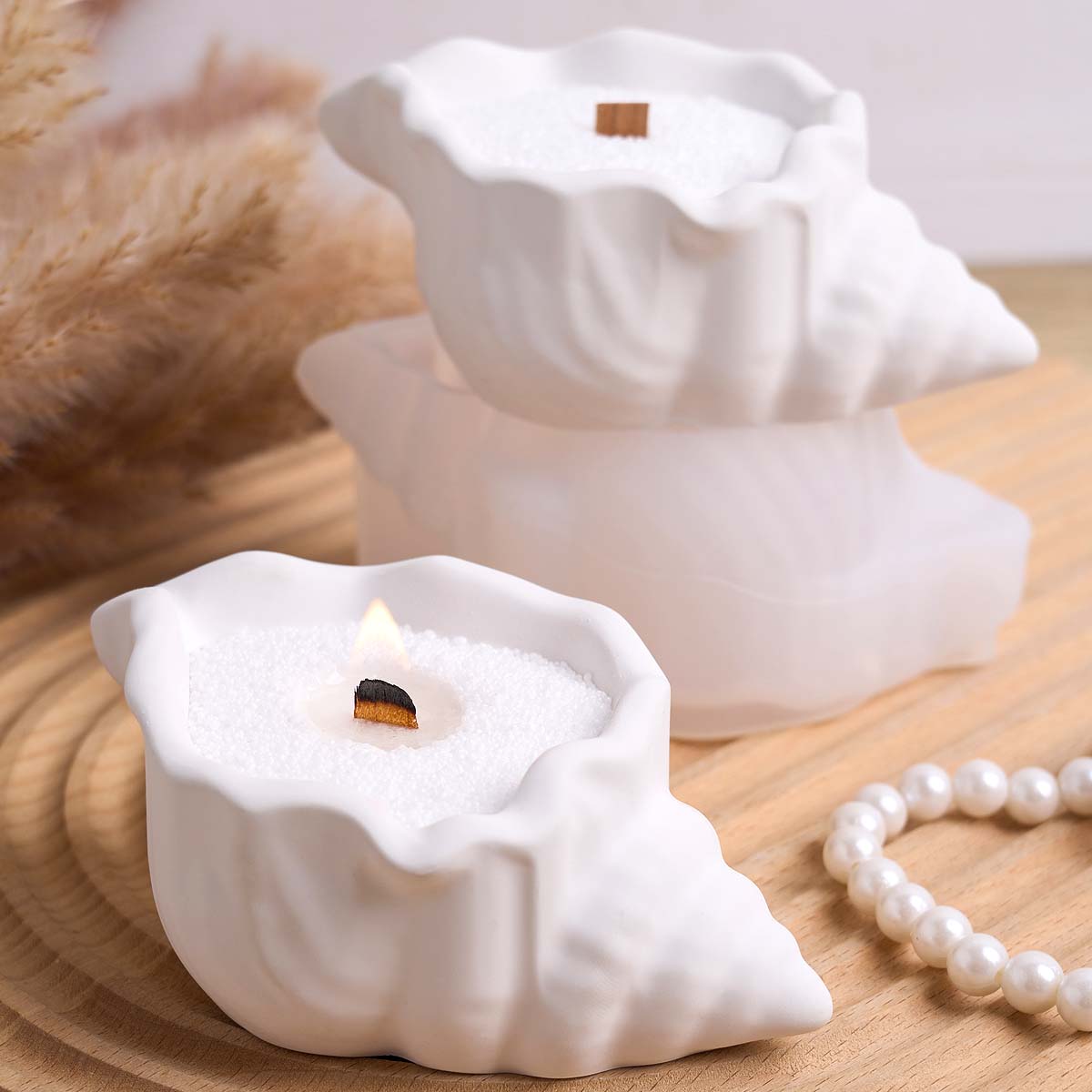 Conch Candle Jar Silicone Mold - Potsticker Mold reseña y precio