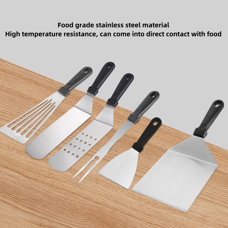Kitchen Stainless Steel Scrape - Okonomiyaki Spatula reseña y precio
