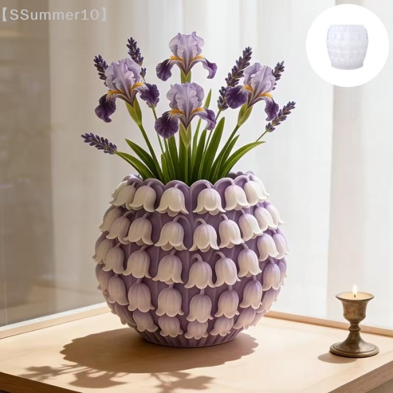 【SSummer10】3D Lily Valley Flow - Potsticker Mold reseña y precio