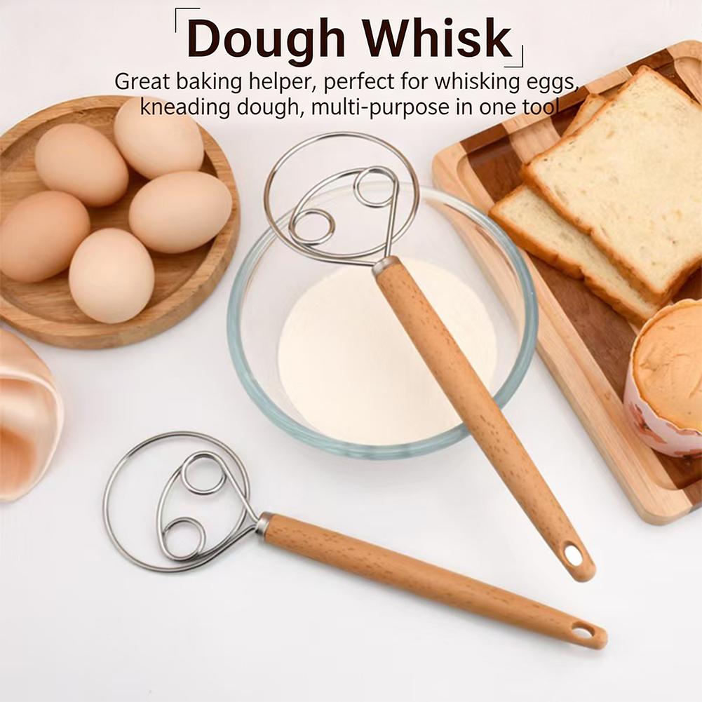 Wooden Hanlde Danish Dough Mix - Danish Pancake Pan reseña y precio
