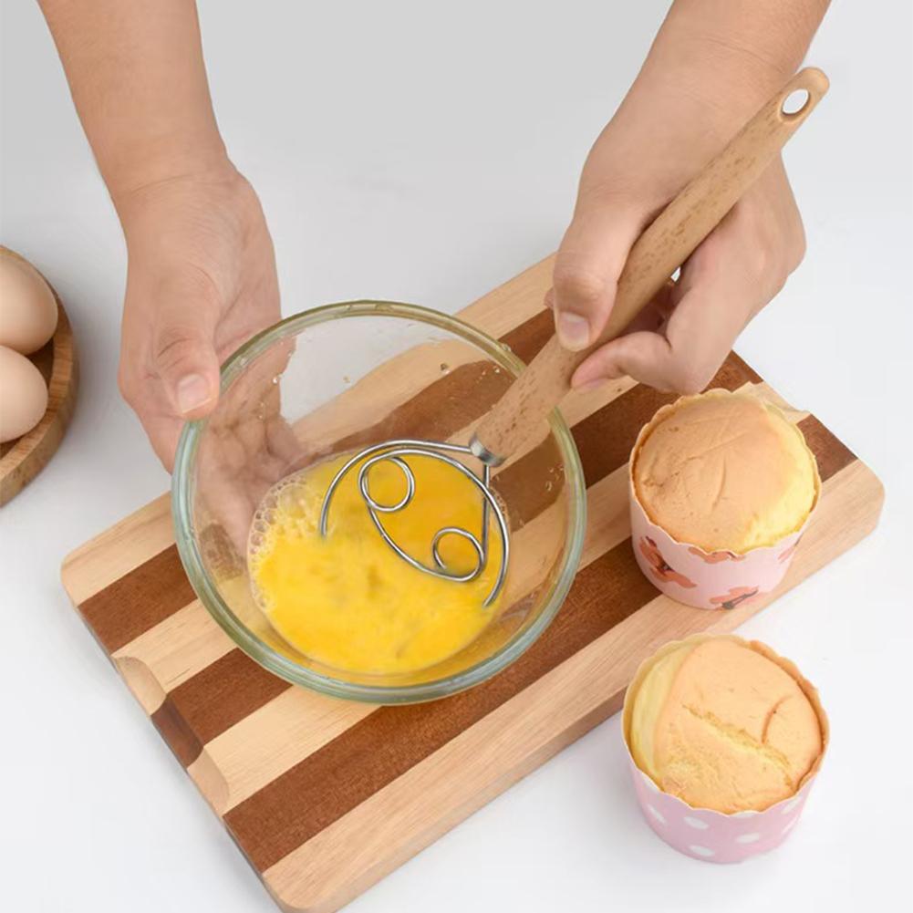 Wooden Hanlde Danish Dough Mix - Danish Pancake Pan reseña y precio