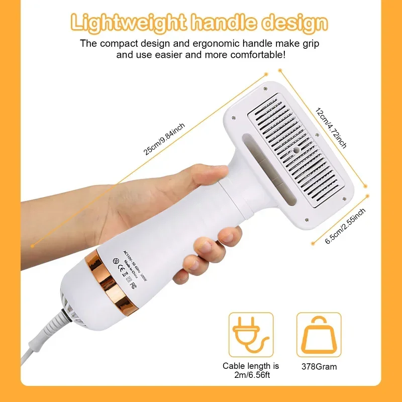2-In-1 Pet Dog Dryer Quiet Dog - Hot Dog Press reseña y precio