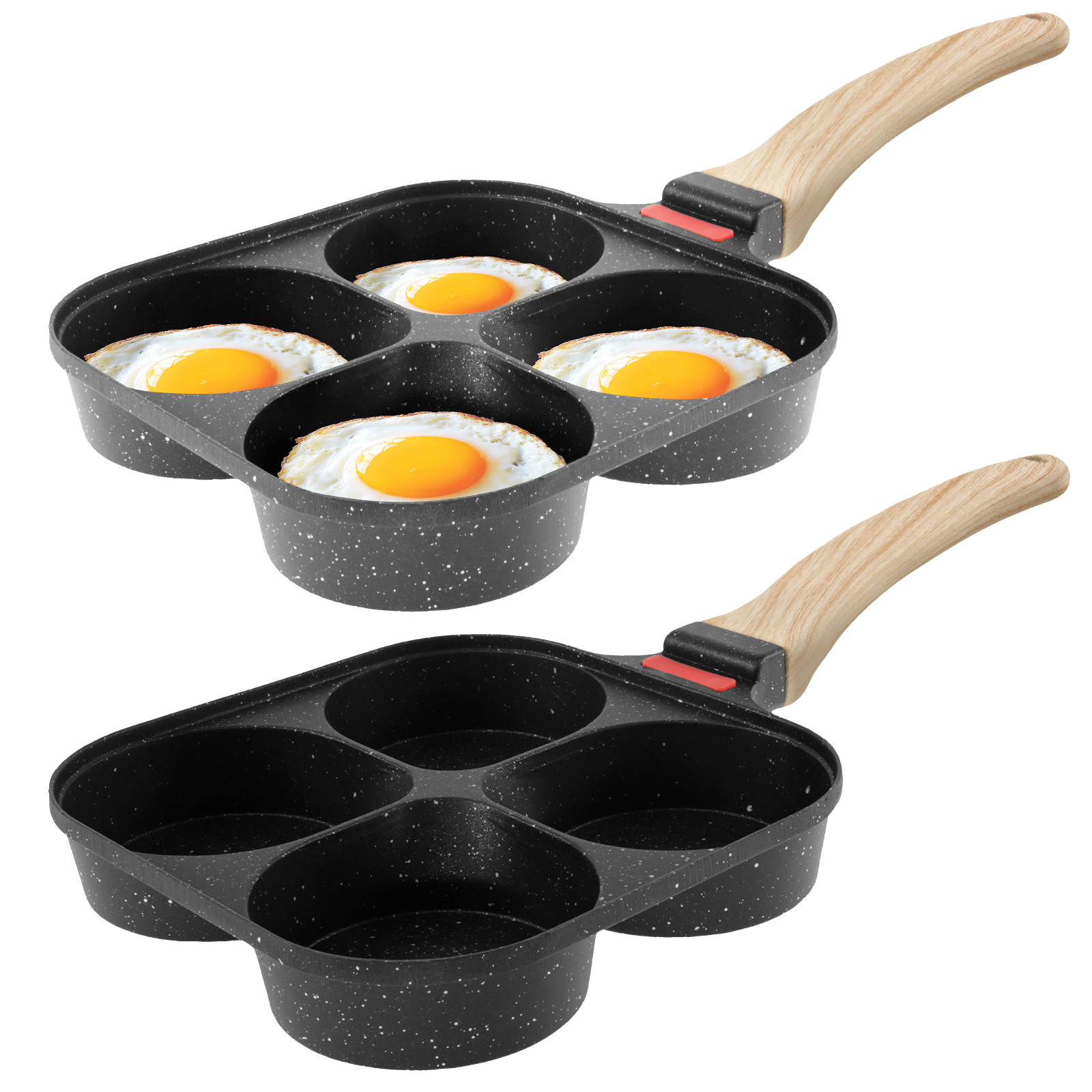 Egg Frying Pan Nonstick Pancak - Mini Pancake Griddle reseña y precio