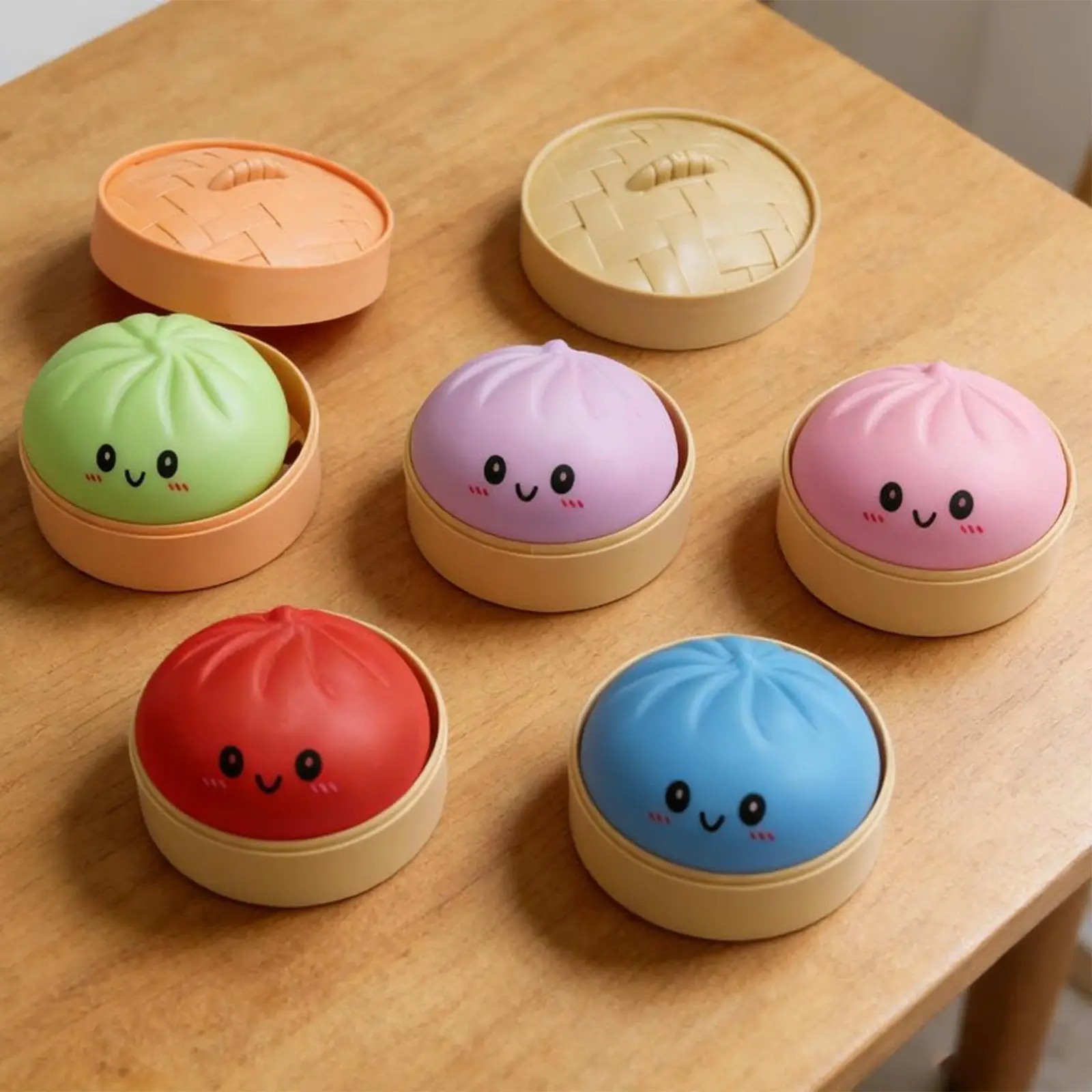 1pc Bamboo Steamer Bao Bun Squ - Bao Steamer Bamboo reseña y precio