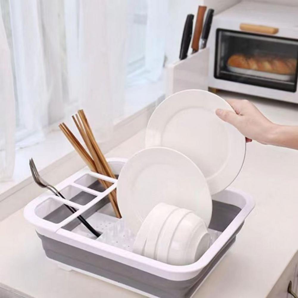 Foldable Dish Drying Rack with - Dim Sum Basket reseña y precio