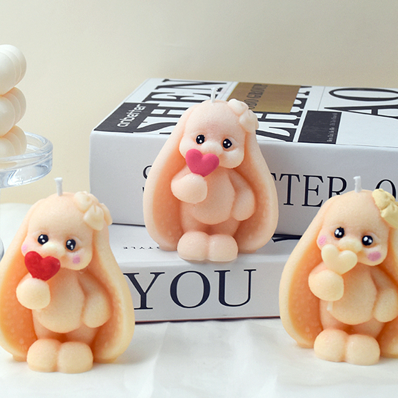 3D Long-eared Rabbit Silicone  - Bunny Cake Mold reseña y precio