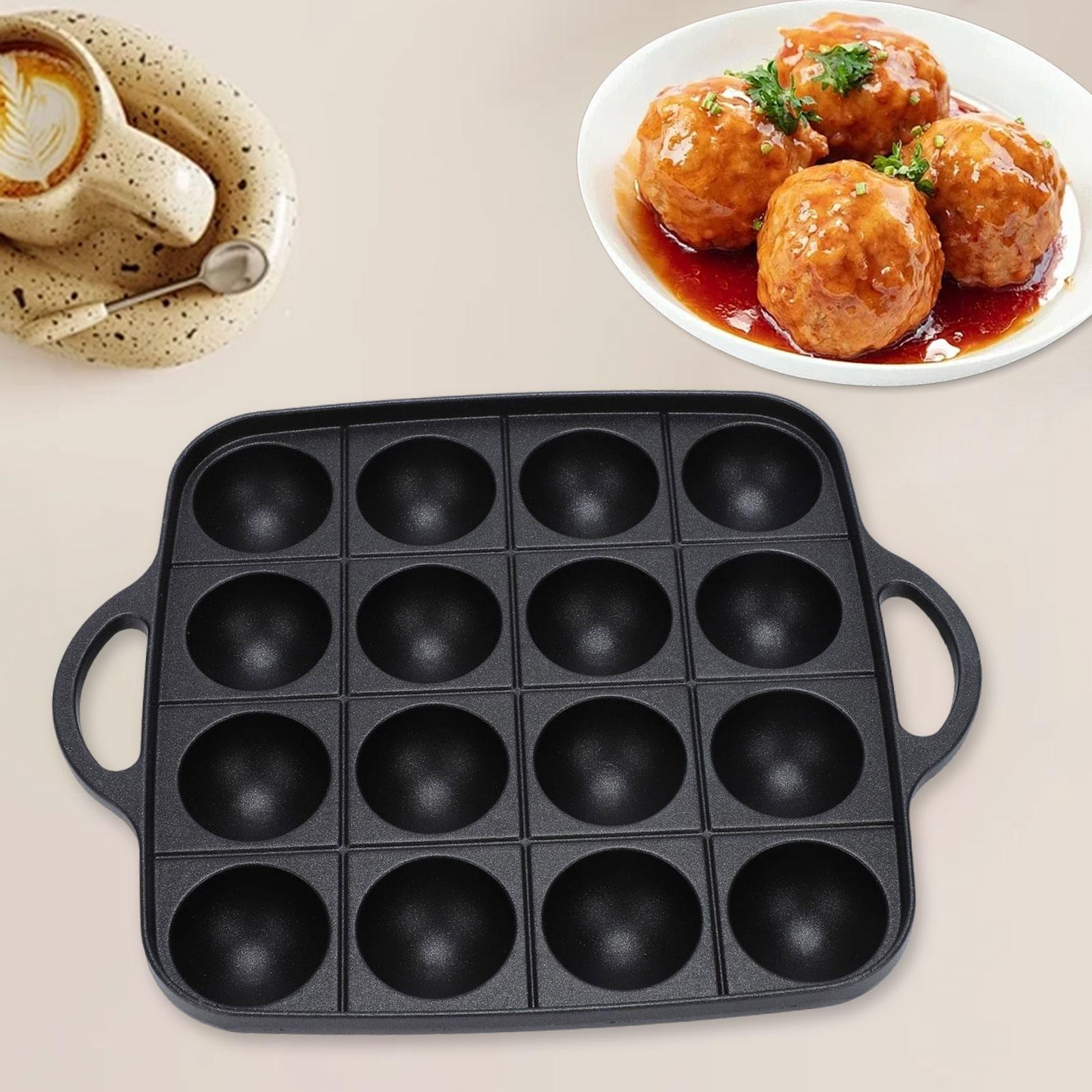 Takoyaki Grill Pan 16 Cavities - Takoyaki Grill Plate reseña y precio