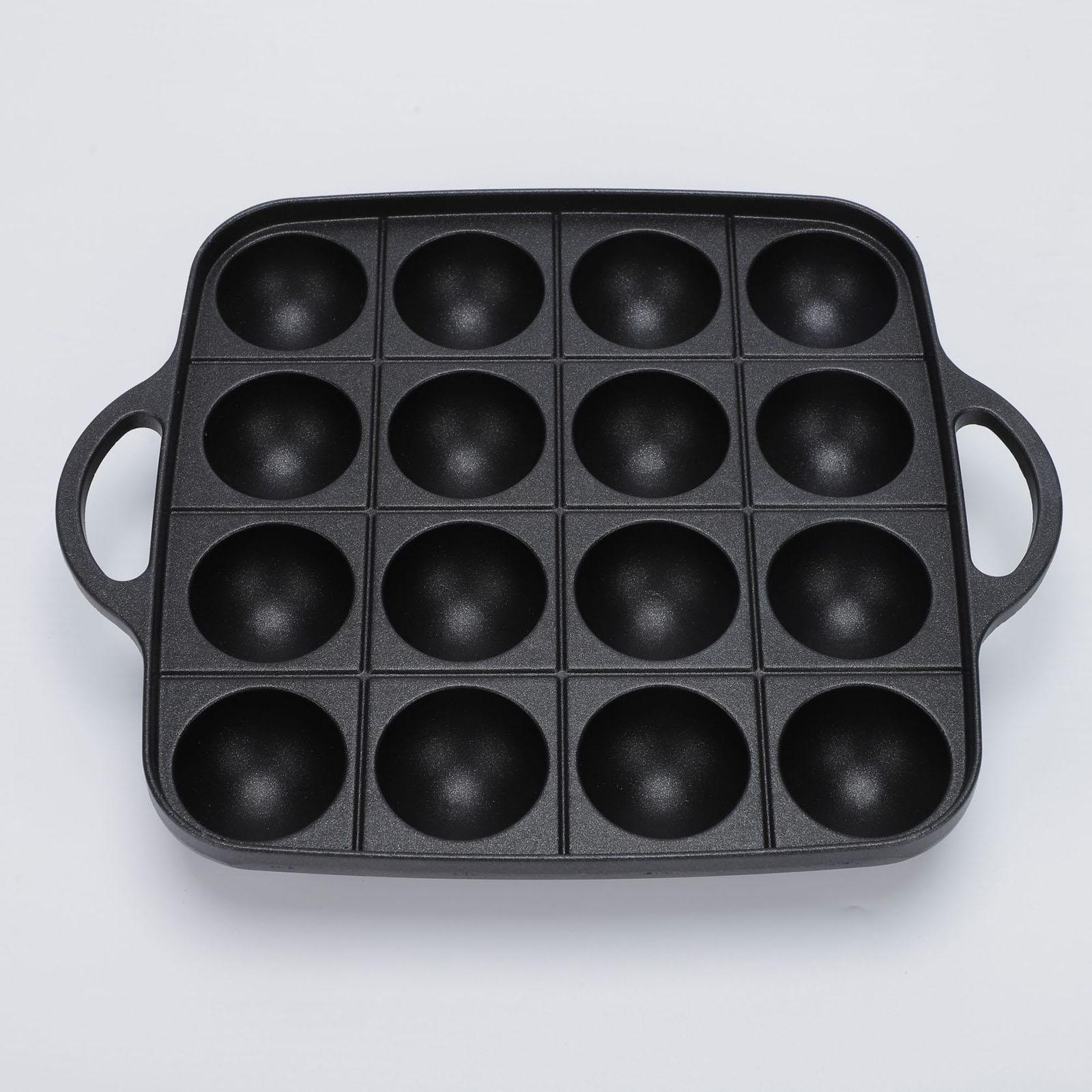 Takoyaki Grill Pan 16 Cavities - Takoyaki Grill Plate reseña y precio