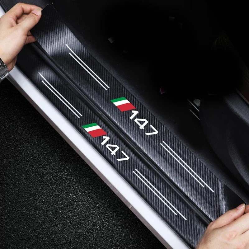 for Alfa Romeo 147 Logo Car Tr - Crepe Pan Carbon reseña y precio