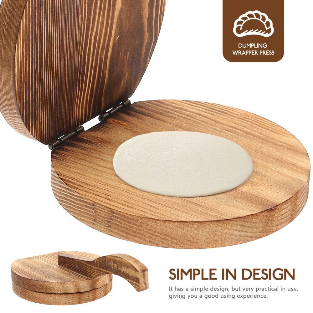 DIY Wooden Dumpling Wrapper Pr - Dumpling Press Set reseña y precio
