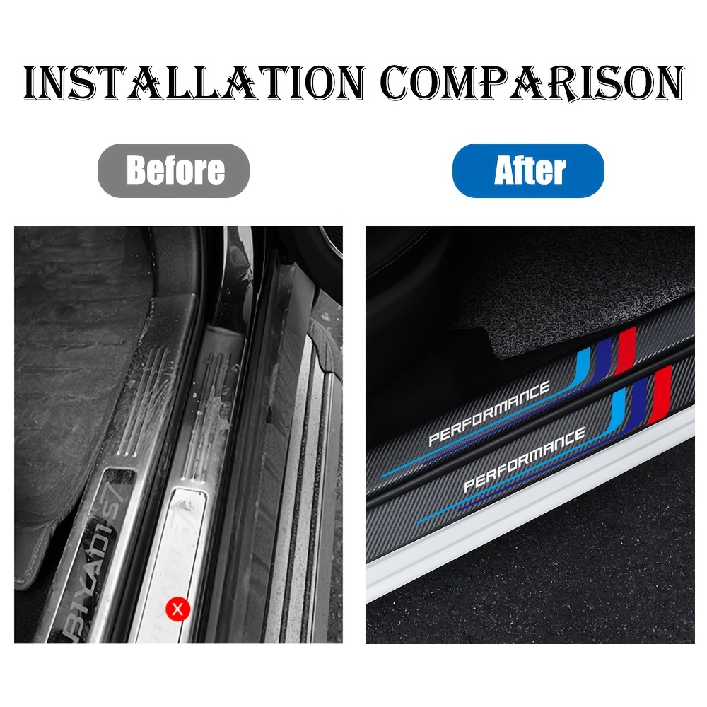 4pcs Carbon Fiber Sill Plate S - Crepe Pan Carbon reseña y precio