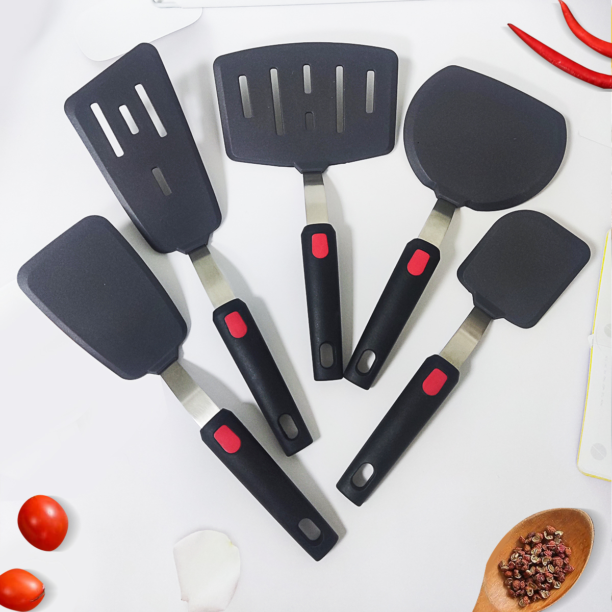 Silicone cooking utensils, tep - Okonomiyaki Spatula reseña y precio