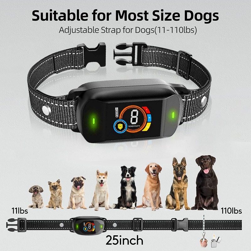 Color Screen Waterproof Dog Ba - Hot Dog Press reseña y precio