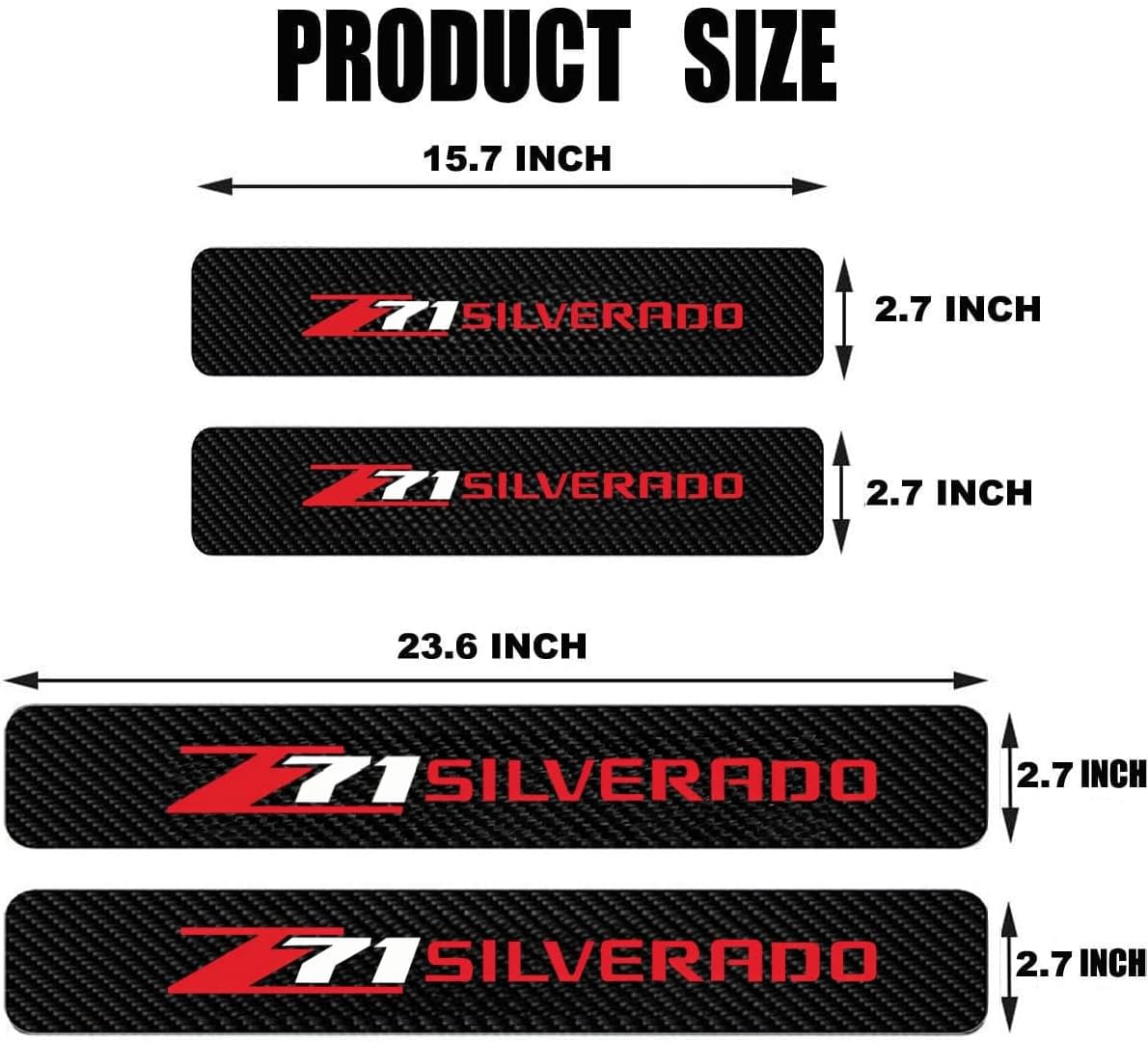 Car Door Sill Plate Guard Stic - Crepe Pan Carbon reseña y precio