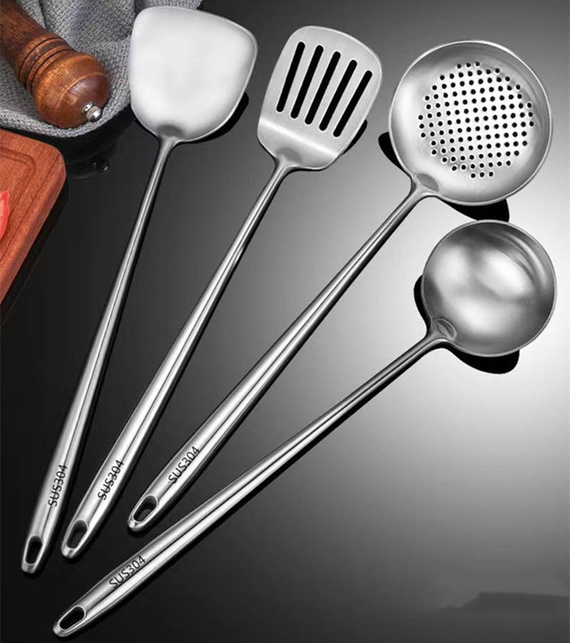 304 Stainless Steel Wok Spatul - Okonomiyaki Spatula reseña y precio