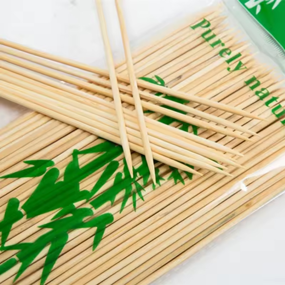 1350/90Pcs Natural BBQ Skewers - Corn Dog Stick reseña y precio