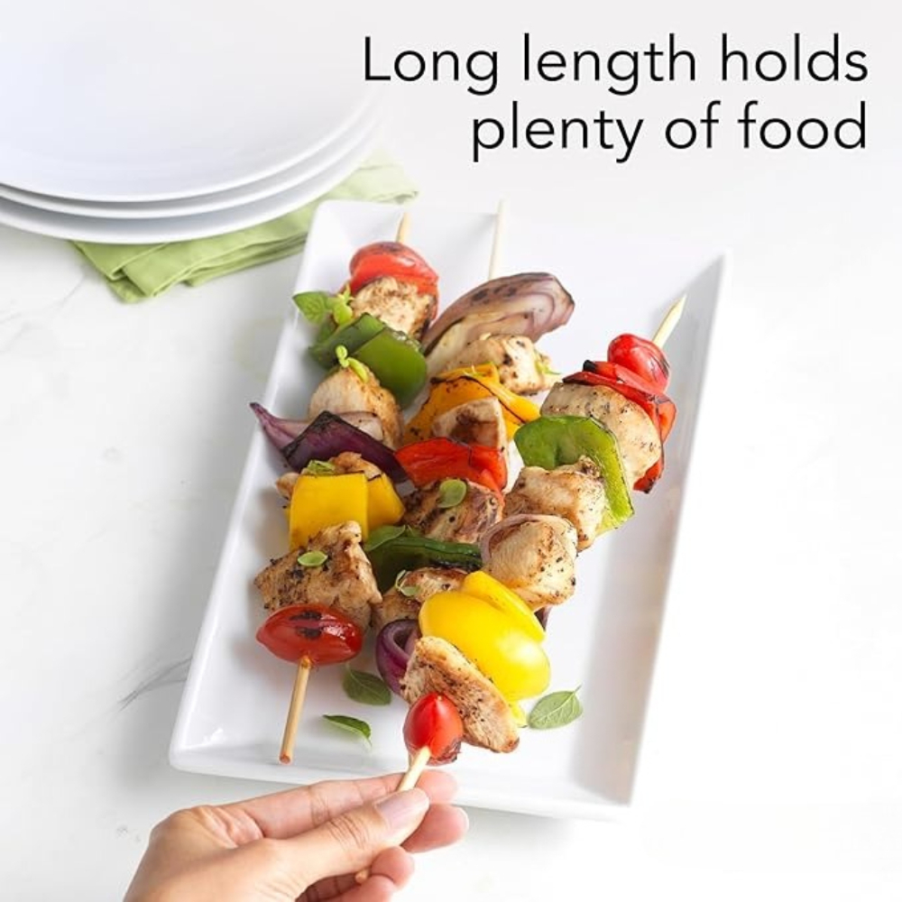 1350/90Pcs Natural BBQ Skewers - Corn Dog Stick reseña y precio