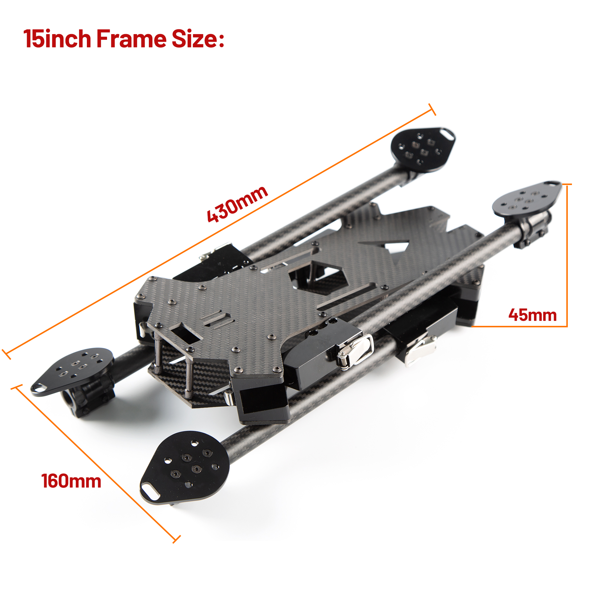 15inch /17inch FPV Carbon Fibe - Crepe Pan Carbon reseña y precio