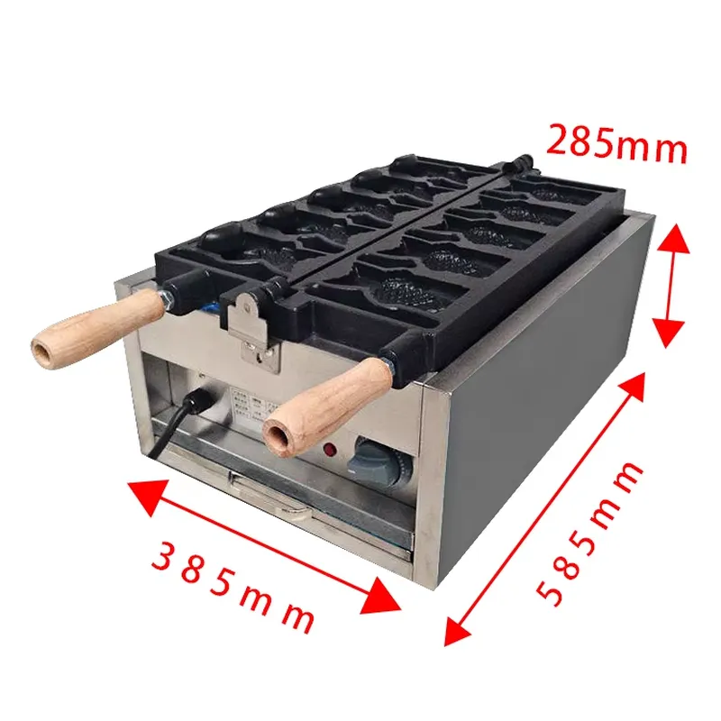 New Design Gas Electric 5 in 1 - Waffle Cone Maker reseña y precio