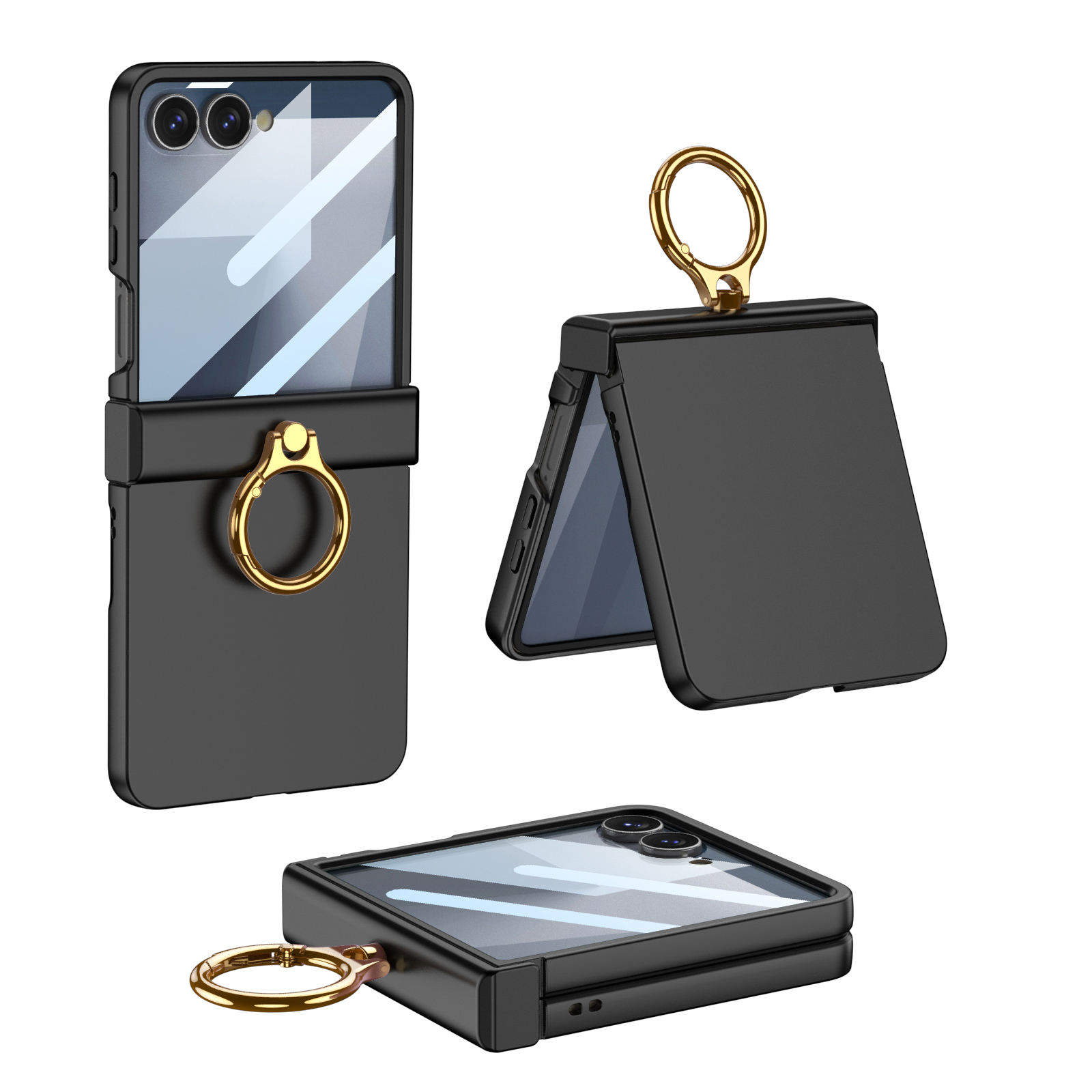 For Samsung Z Flip 7 Ring Stan - Taco Stand Holder reseña y precio