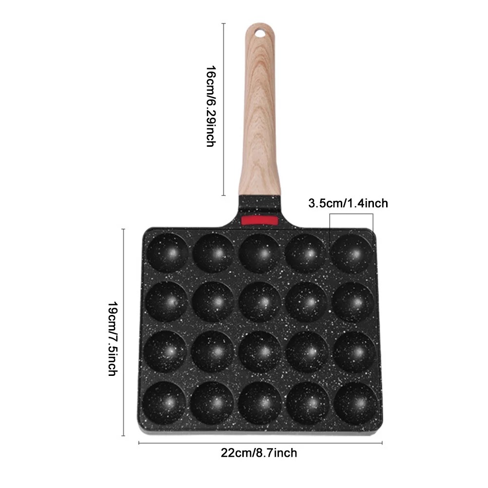Takoyaki Pan 20 Molds Takoyaki - Takoyaki Grill Plate reseña y precio