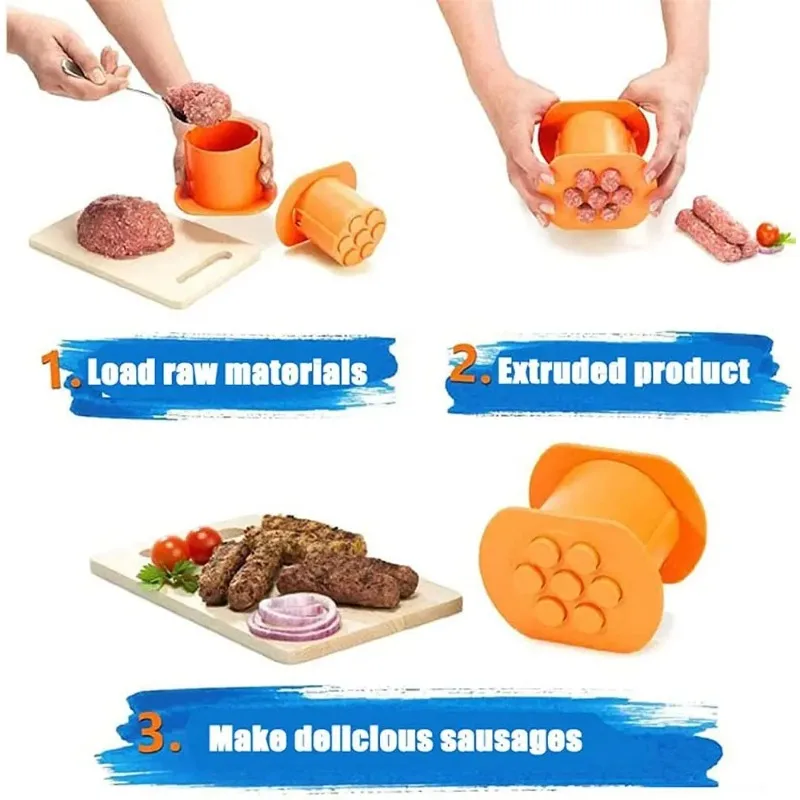 One Press Cevapcici Maker Kitc - Hot Dog Press reseña y precio
