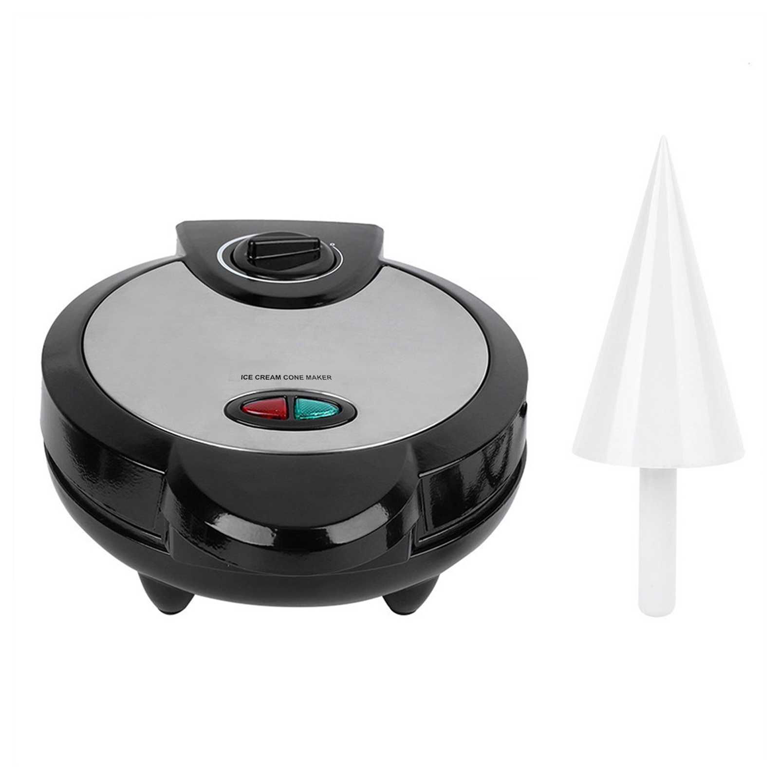1200W Waffle Maker Nonstick Ba - Waffle Cone Maker reseña y precio