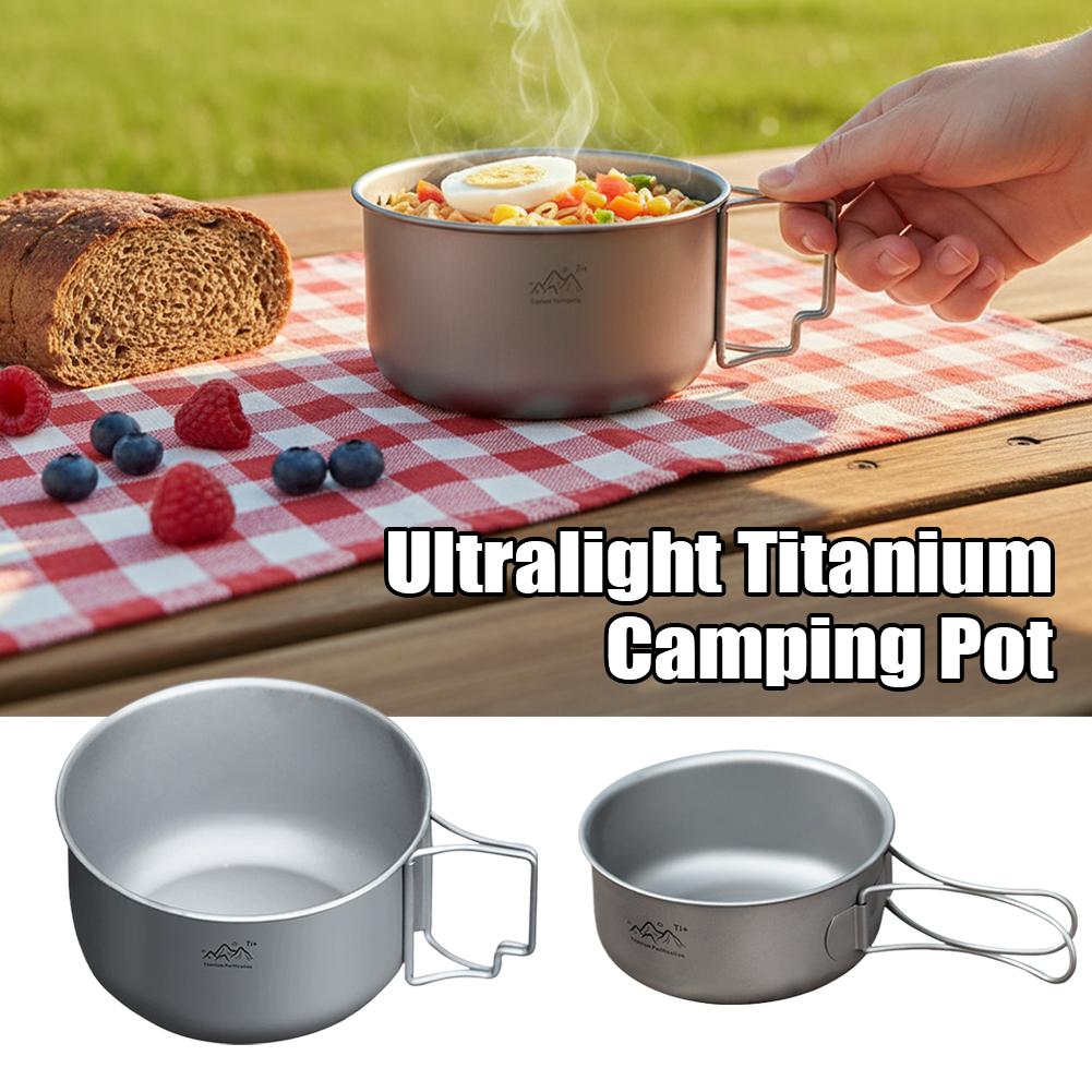 Compact Titanium Alloy Camping - Dim Sum Basket reseña y precio